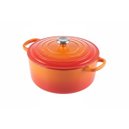 Le Creuset Bräter rund 28 cm ofenrot 21177280902430