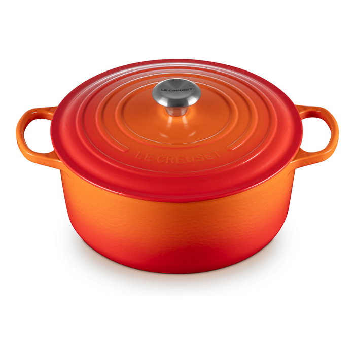 Le Creuset Bräter rund 28 cm ofenrot 21177280902430