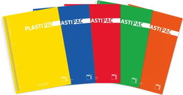 PACSA Pack de 5 Cuadernos Espiral A4 de 100 Hojas