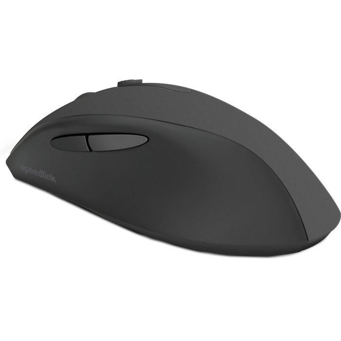 Speedlink SL-630004-RRBK Ratón Inalámbrico Óptico para Diestros, 1600 DPI, Negro Speedlink SL-630004-RRBK Ratón Inalámbrico Óptico para Diestros, 1600 DPI, Negro