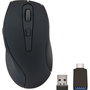 Speedlink SL-630004-RRBK Ratón Inalámbrico Óptico para Diestros, 1600 DPI, Negro