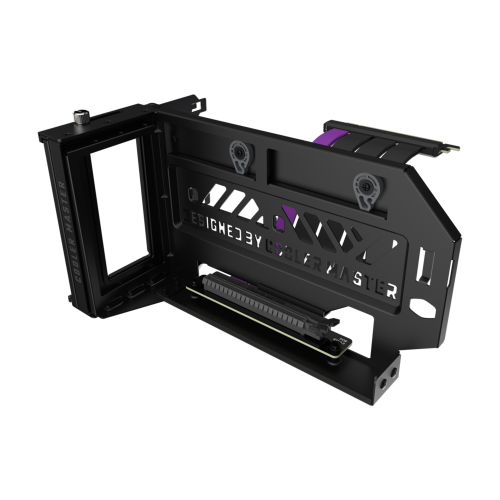 Cooler Master Soporte Vertical Tarjeta Gráfica uni. V3 para PC Gaming, Universal, Negro/Gris