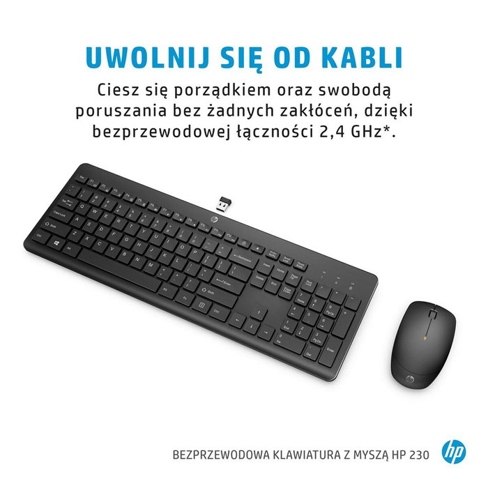 HP 230 Wireless Mouse and Keyboard Combo HP 230 Wireless Mouse and Keyboard Combo