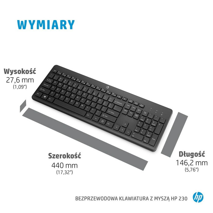 HP 230 Wireless Mouse and Keyboard Combo HP 230 Wireless Mouse and Keyboard Combo
