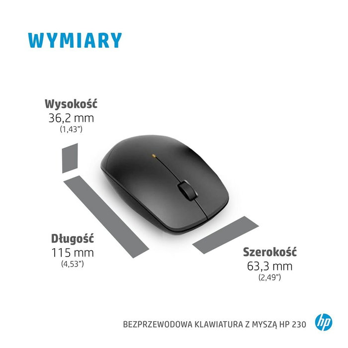 HP 230 Wireless Mouse and Keyboard Combo HP 230 Wireless Mouse and Keyboard Combo
