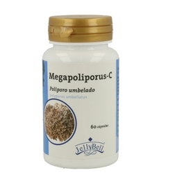 Jellybell Megapoliporus-C 60 cápsulas Complemento Alimenticio Diurético y Drenaje Linfático