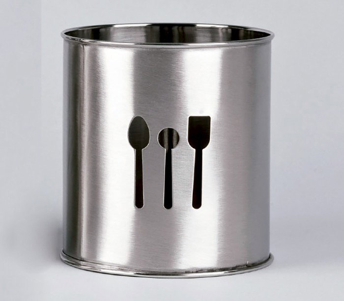 LIFESTYLE Porta-utensilios Inox Alto 10x18,5 cm REF.2140 LIFESTYLE Porta-utensilios Inox Alto 10x18,5 cm REF.2140