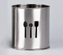 LIFESTYLE Porta-utensilios Inox Alto 10x18,5 cm REF.2140