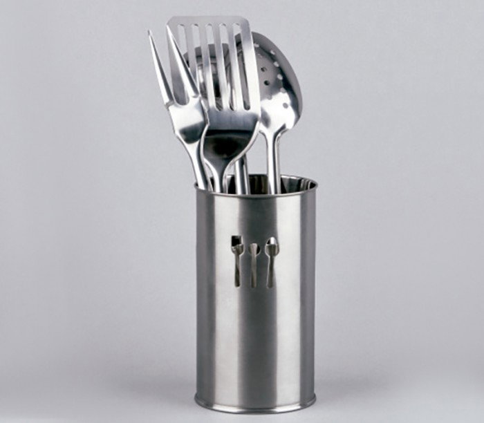 LIFESTYLE Porta-utensilios Inox Alto 10x18,5 cm REF.2140 LIFESTYLE Porta-utensilios Inox Alto 10x18,5 cm REF.2140