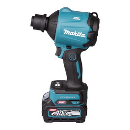 Makita AS001GZ Soplador Inalámbrico a Batería 40V, Negro y Azul, Peso 800g, Dimensiones 181 x 94 x 308 mm