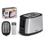 Argon Tostadora Doble Acero Negro Mate 750W