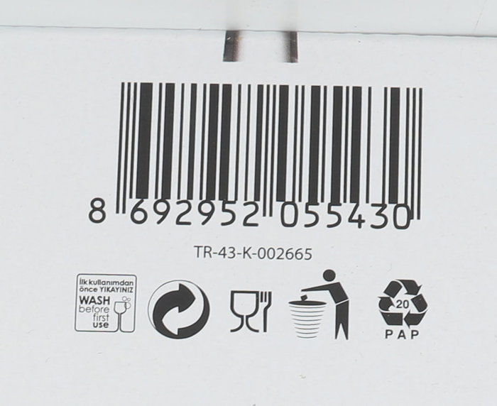 Lav Set 6 Copas Cava 220 cc Empire (4 Cajas)