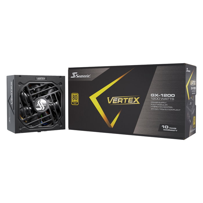 Seasonic VERTEX GX 1200 | Fuente de Alimentación ATX 1200W 80 PLUS Gold Modular Compatible ATX 3.0 Seasonic VERTEX GX 1200 | Fuente de Alimentación ATX 1200W 80 PLUS Gold Modular Compatible ATX 3.0