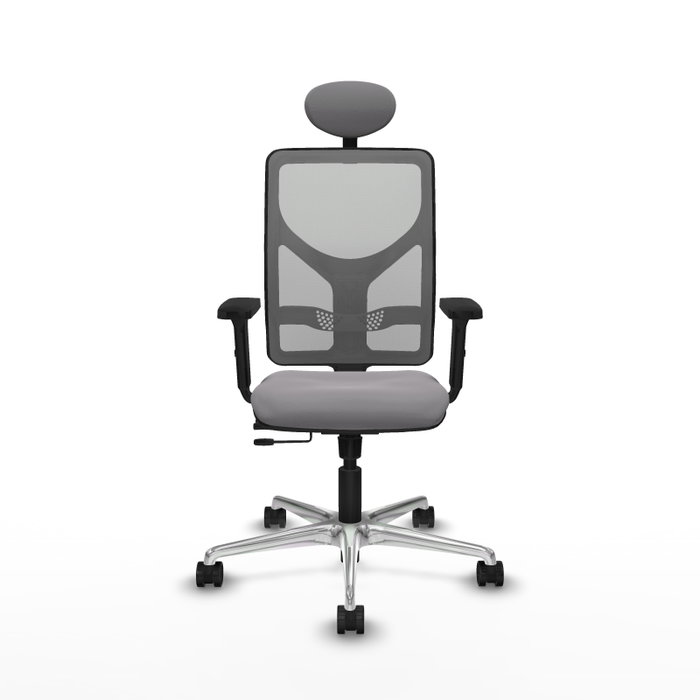 PIQUERAS Y CRESPO Silla de oficina Motilla Gris con mecanismo Sincro/Traslack PIQUERAS Y CRESPO Silla de oficina Motilla Gris con mecanismo Sincro/Traslack