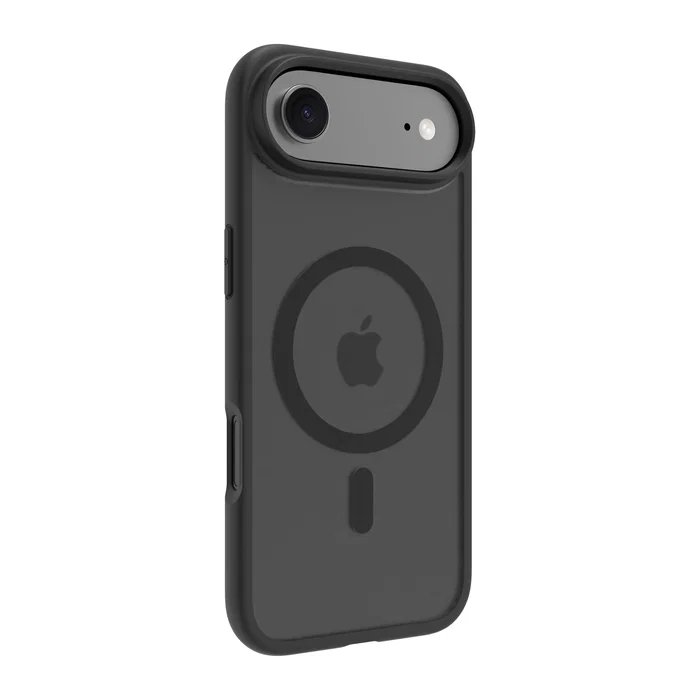 Apple Funda para iPhone 17 Air Grenen MS Negro - Carcasa de plástico reciclado 100%, resistente a golpes, compatible con carga inalámbrica