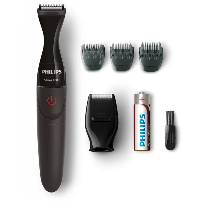 Philips Multigroom Series 1000 MG1100/16 Perfilador de barba Negro, Rojo Philips Multigroom Series 1000 MG1100/16 Perfilador de barba Negro, Rojo