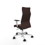 PIQUERAS Y CRESPO Sillón Albacete Marrón Oscuro con Mecanismo Sincro