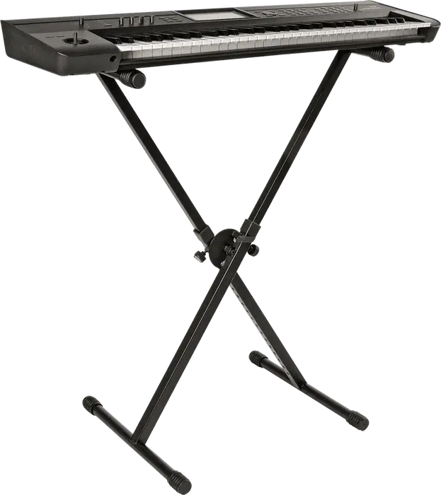 QUIKLOK Soporte Universal Ms237 Formato "X" para Amplificador, Monitores, Teclado (Extensible y Ajustable)