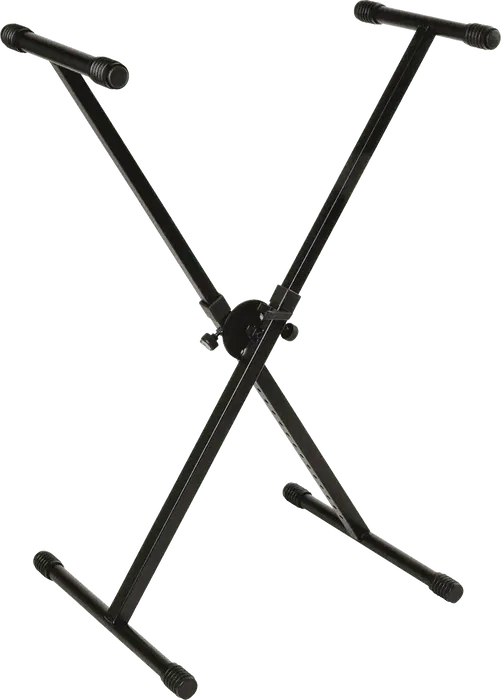 QUIKLOK Soporte Universal Ms237 Formato "X" para Amplificador, Monitores, Teclado (Extensible y Ajustable)