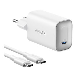 Anker Nano Charger 100W con cable C-C Blanco