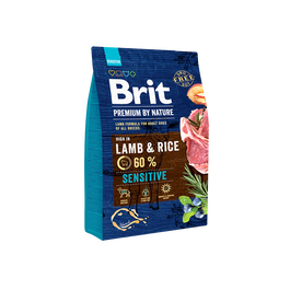 Brit Pienso Para Perros Adultos Sensitive Cordero 35% Sin Cereales 3kg