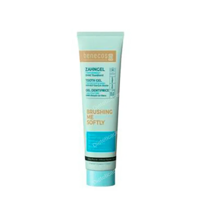 Benecos Pasta de Dientes para Sensibilidad con Agua Termal Sin Flúor 75ml - Cuidado Diario para Encías Sensibles y Esmalte Dental
