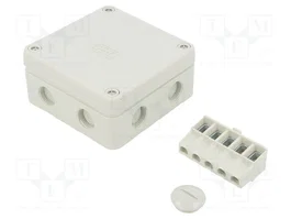 OBO BETTERMANN Caja de conexiones B 9/T Gris Claro