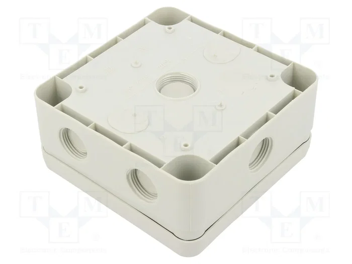 OBO BETTERMANN Caja de conexiones B 9/T Gris Claro OBO BETTERMANN Caja de conexiones B 9/T Gris Claro