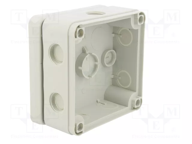 OBO BETTERMANN Caja de conexiones B 9/T Gris Claro OBO BETTERMANN Caja de conexiones B 9/T Gris Claro