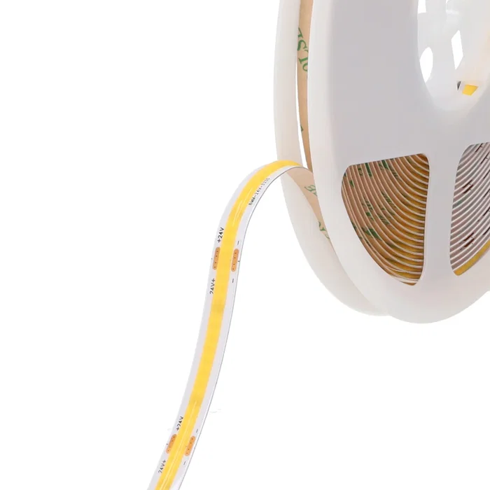 Tira LED COB 10 Metros 12W/M 960Lm/M 4000ºK IP20 24VDC Tira LED COB 24V DC 320 LED/m 10 metros IP20 CRI95 Ancho 8mm Corte 5 cm Tira LED COB 10 Metros 12W/M 960Lm/M 4000ºK IP20 24VDC Tira LED COB 24V DC 320 LED/m 10 metros IP20 CRI95 Ancho 8mm Corte 5 cm