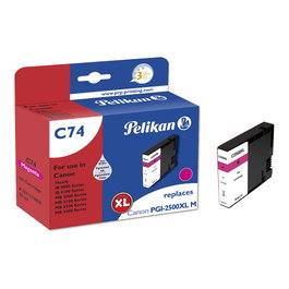 Pelikan C74 Magenta Cartucho de Tinta Alto Rendimiento (XL)