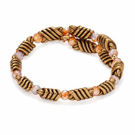 Alex And Ani Pulsera Bendiciones VW495RG Dorada