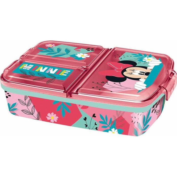Stor Minnie Mouse Sandwichera Infantil con Múltiples Compartimentos