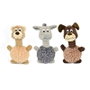Nayeco Funny Animals Pack de 3 Peluches de 22 cm