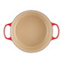 Le Creuset Signature Bräter rund 28cm Kirschrot 21177280602430