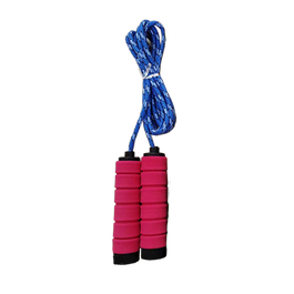 Cuerda de Saltar Mango Foam Color Rosa 5mmx2,5m Jardín y Playa MARBUENO SUMMER 10384R