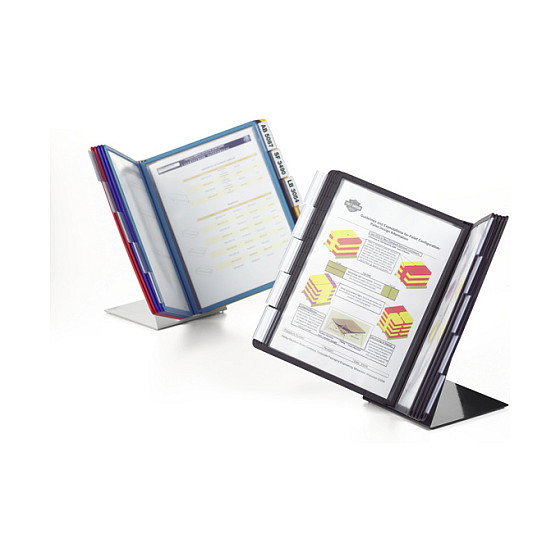 SHERPA Clasificador de Mesa Metálico Vario Table con 10 Fundas A4 Multicolor SHERPA Clasificador de Mesa Metálico Vario Table con 10 Fundas A4 Multicolor
