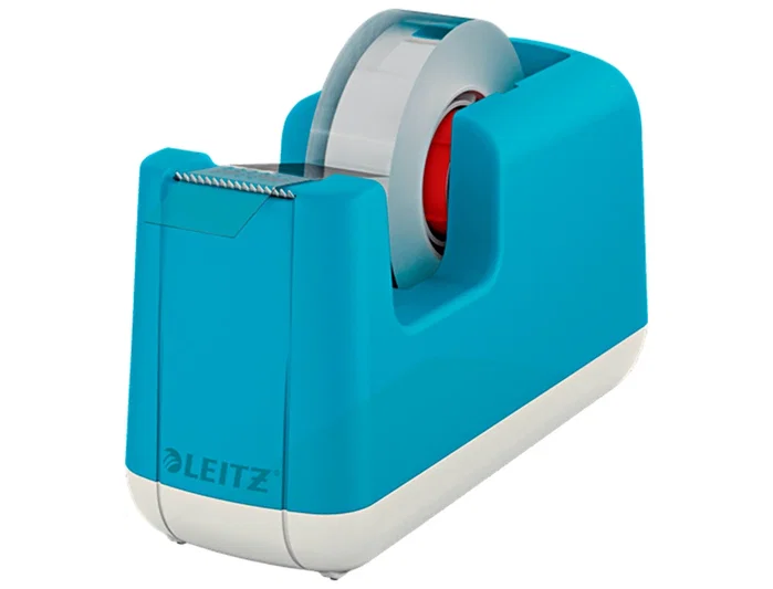 LEITZ Portarrollos Cosy Azul con Cinta de 33m
