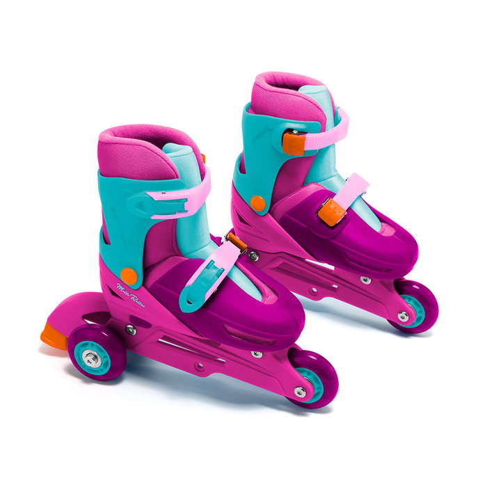 Molto Patines 2 en 1 Ajustables Rosa Talla 31-34
