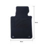 OCC Design Alfombra a medida para BMW E82 Serie 1 Coupe (2007-2013) 5PZ