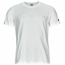 Camiseta Deportiva de Manga Corta Champion Blanco