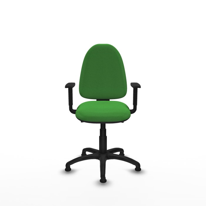 PIQUERAS Y CRESPO Silla de oficina Aýna Verde con mecanismo Asincro