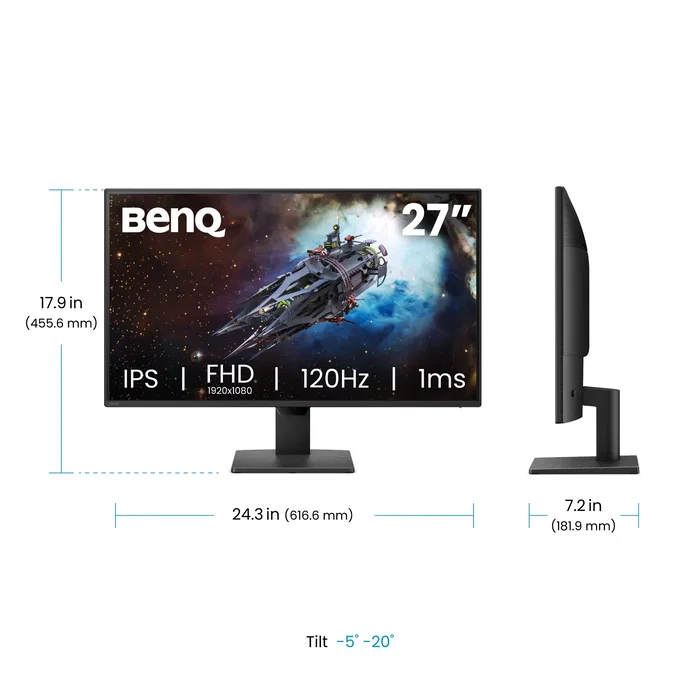 BenQ GW2790P Monitor 27'' Full HD IPS 120 Hz Negro