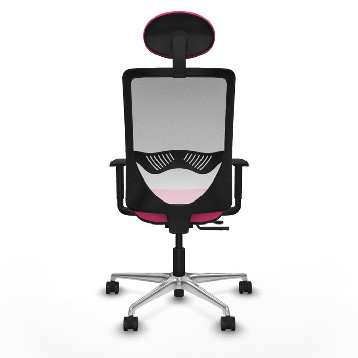 PIQUERAS Y CRESPO Silla de oficina Zulema Rosa y Blanco PIQUERAS Y CRESPO Silla de oficina Zulema Rosa y Blanco