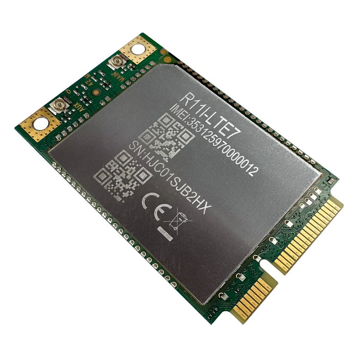 MikroTik R11E-LTE7 miniPCIe LTE CAT7 MikroTik R11E-LTE7 miniPCIe LTE CAT7