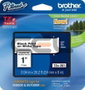 Brother Cinta Laminada TZe-251CIV 24mm x 8m Negro sobre Blanco (Pack de 20)