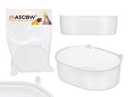 Mascow Bañera Accesorio Jaula Transparente Plástico (PC) (Set de 24)