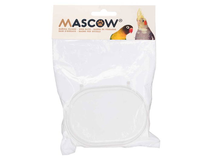 Mascow Bañera Accesorio Jaula Transparente Plástico (PC) (Set de 24)