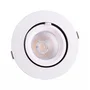 HO Lighting Downlight LED Circular Orientable 15W 2550Lm 4000K 40.000H [HO-COB-C-OR-15W-W]