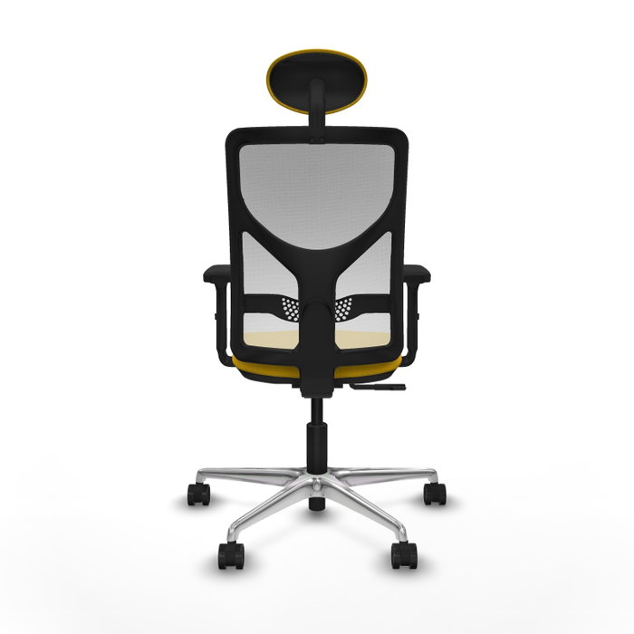 PIQUERAS Y CRESPO Silla de oficina Motilla Amarillo y Blanco PIQUERAS Y CRESPO Silla de oficina Motilla Amarillo y Blanco